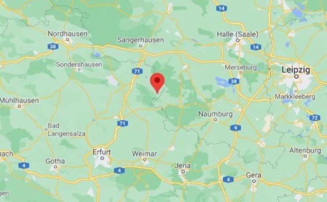 google maps, thuringia,  jena, erfert, wiemar, leipzig, model trains