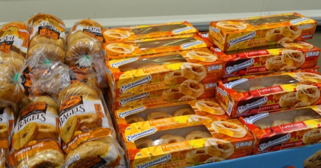 pumpkin, pumpkin spice, bagels, autumn