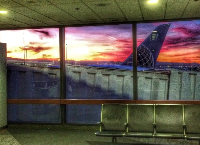 san francisco, sunset, united airlines, terminal