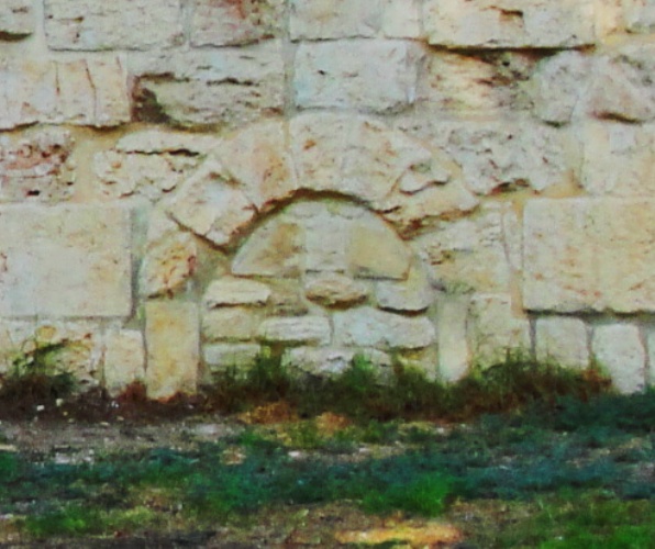 blocked arch, temple mount, segel, rittmeyer