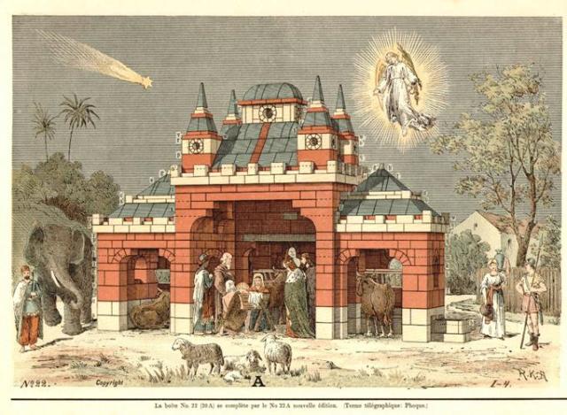 ankerstein, nativity, christmas, krippe, stable, building blocks