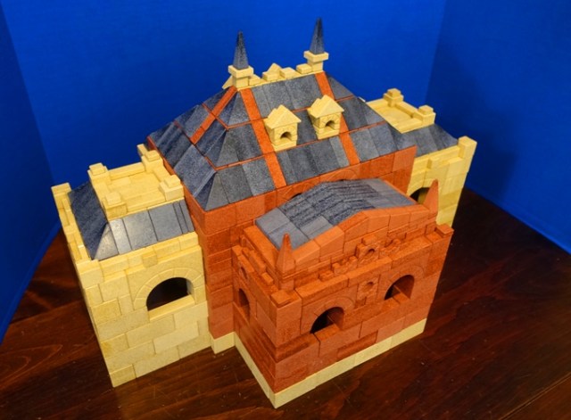 Anker nativity, ankerstein, christmas, nativity scene, building blocks