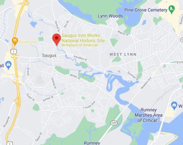 Saugus Iron works, saugus massachusetts, virtual hike