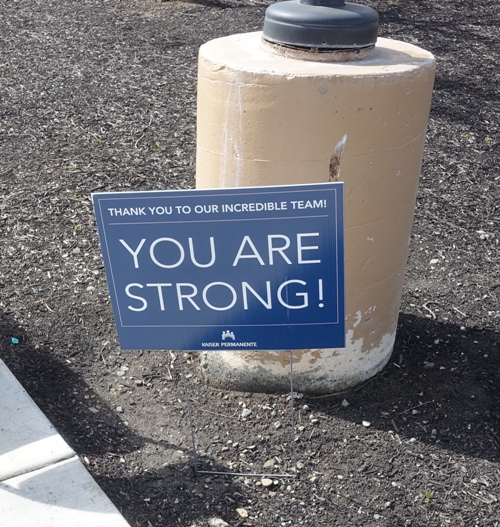 Covid-19 Shot, Kaiser Stockton, vaccination