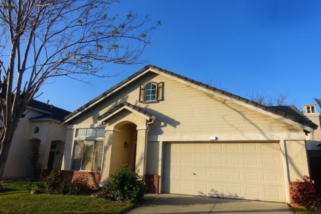 House, ready to wash, ready to paint, spring