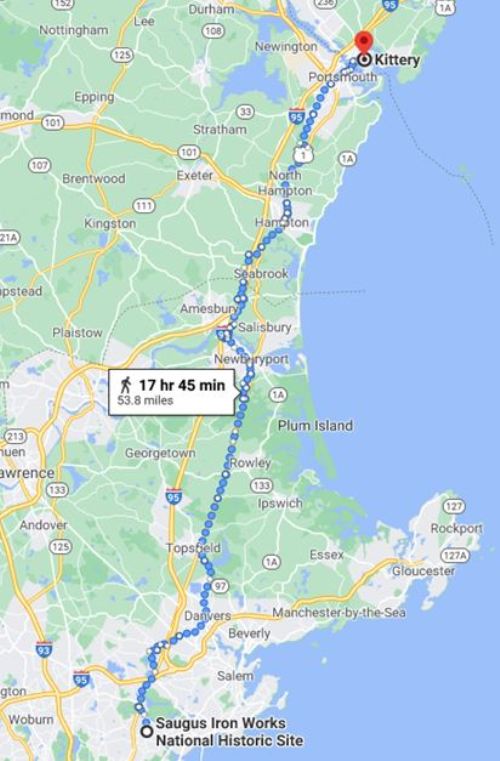 kittery maine, virtual hike, maine, hiking