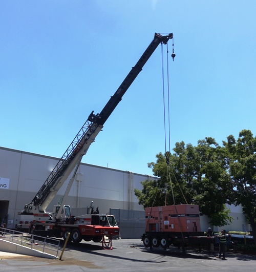 Crane, machines, generator, heavy equipment