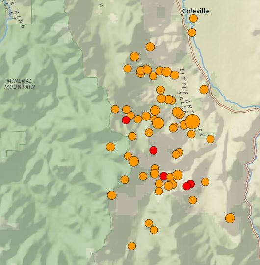 earthquake california, 6.0 , Nevada Border, Antelope Valley