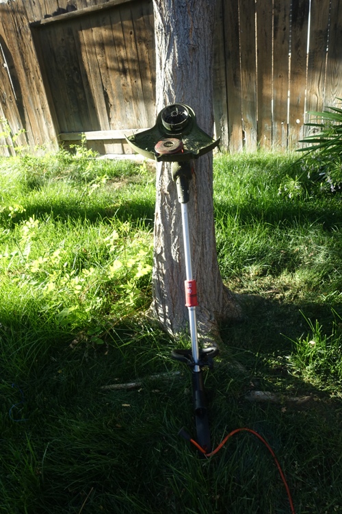 string trimmer, electric, yard work, lawn,