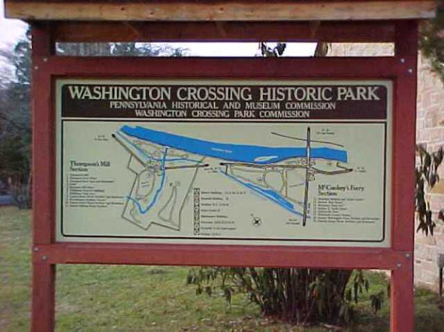 washington's Crossing, delaware, new jersey, revolutionary war