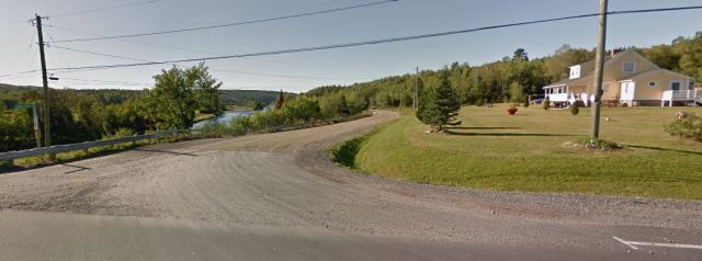 cross creek station, new brunswick, nb trail, virtual hike, abandoned railway station