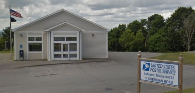 Post office, Ashland Maine, Virtual Hike, Back in USA