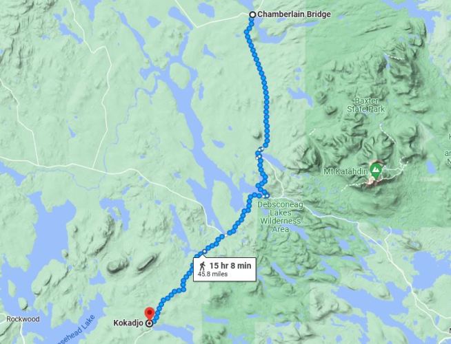 Virtual Hike to Kokadjo, Maine Braman's Wanderings