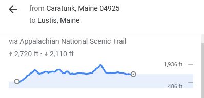 virtual hike, caratunk, eustis, maine, bigelow preserve, appalachian trail