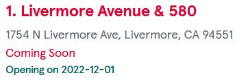 livermore chick-fil-a, opening date, livermore, opening soon