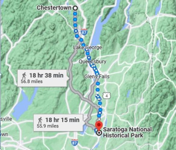 Saratoga Battlefield, Virtual Hike, New York, Hudson Valley