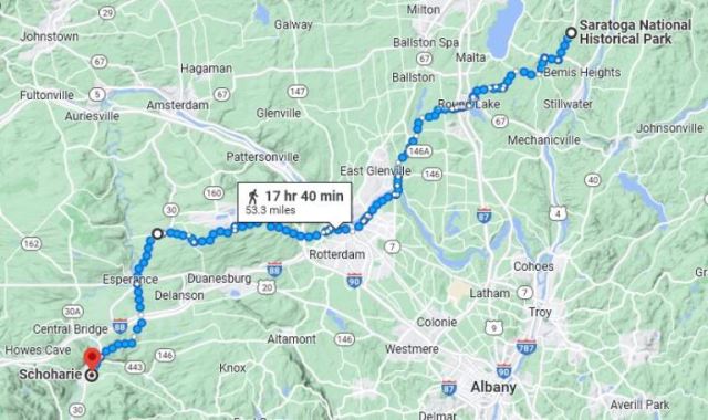 Virtual Hike, Schoharie New York, Braman Corners, New York, Family History