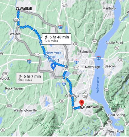 Cornwall New York, Virtual Hike, Isaac Van Duesen, history