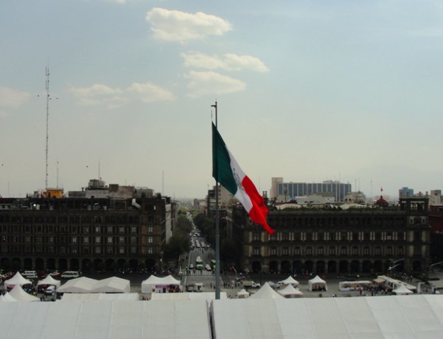 Mexican Flag, Día de la Bandera, flag day, mexico city, flags