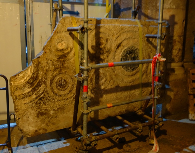 church of holy sepulchre, Jerusalem, altar stone, ladder, domes