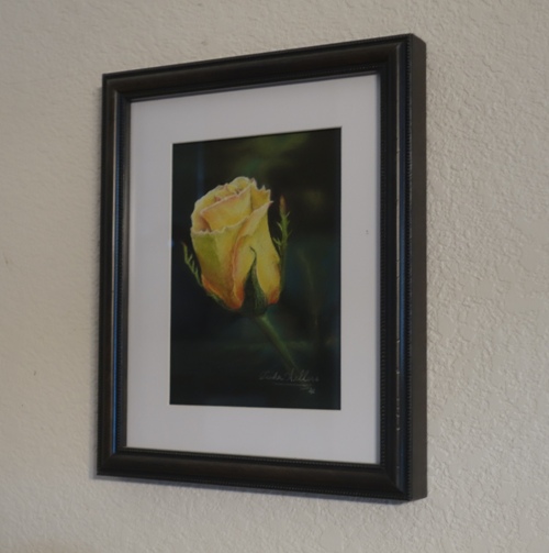 family art, rose, eagle, alligator, precious moments