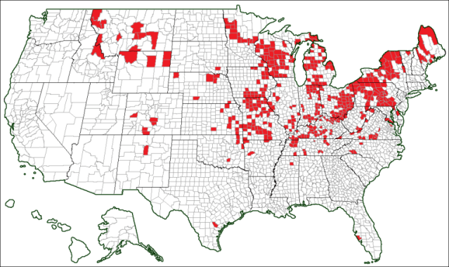 Amish, Amish Counties, Amish Settlement, Amish Map, Amish States