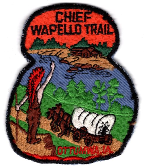 Chief Wapello, Trail, Ottumwa, Iowa, Wapello county