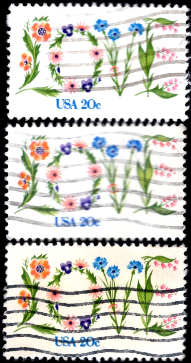 Love Stamps, Love Cancelled, Cancelled Stamps, Stamp Collecting, Valentine's Day